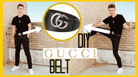 gucci belt diy|DIY GUCCI BELT for CHEAP CHEAP .